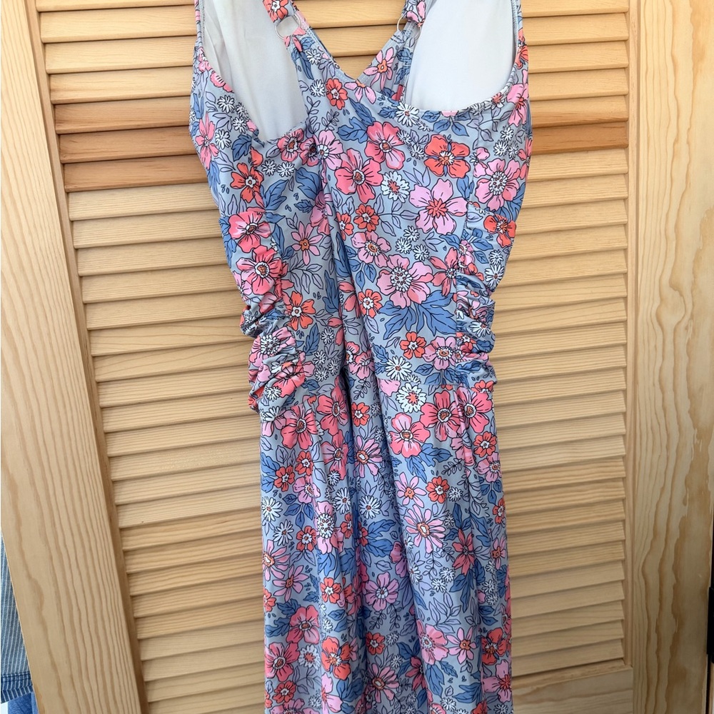 Floral one piece swimsuit/swimdress - Picture 2 of 6